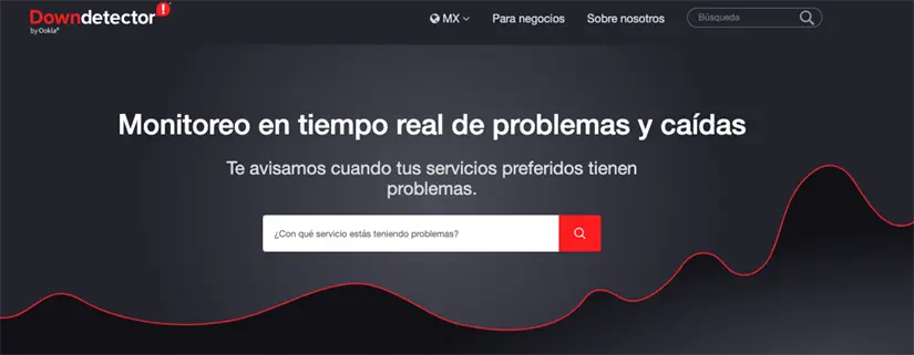 imagen recuadro Monitoreo en tiempo real de problemas y caídas. Foto: Especial.