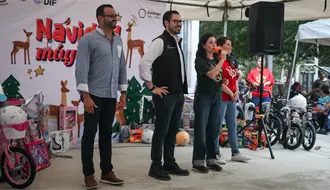 Arrancan en Santiago las “Posadas DIF: Navidad Mágica 2025”