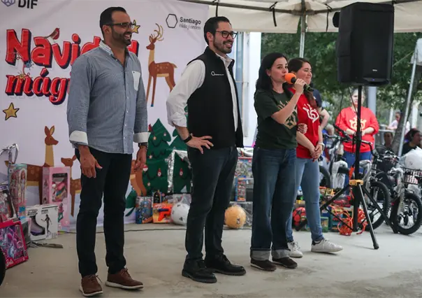 Arrancan en Santiago las "Posadas DIF: Navidad Mágica 2025"