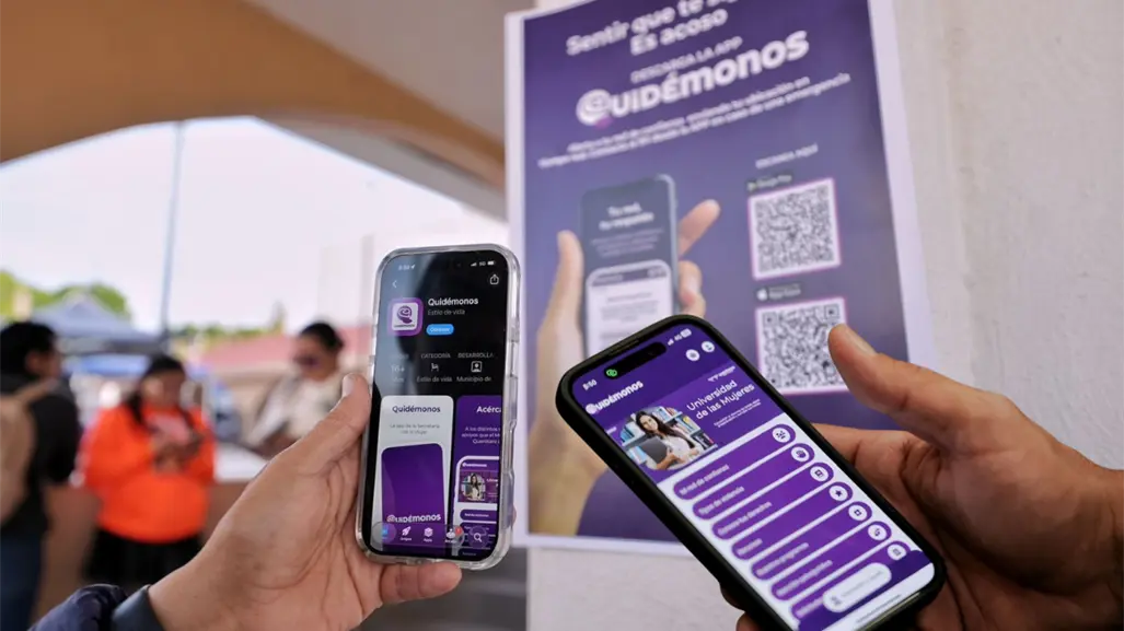 ¿Cómo funciona la app para alertas de seguridad para mujeres en Querétaro?