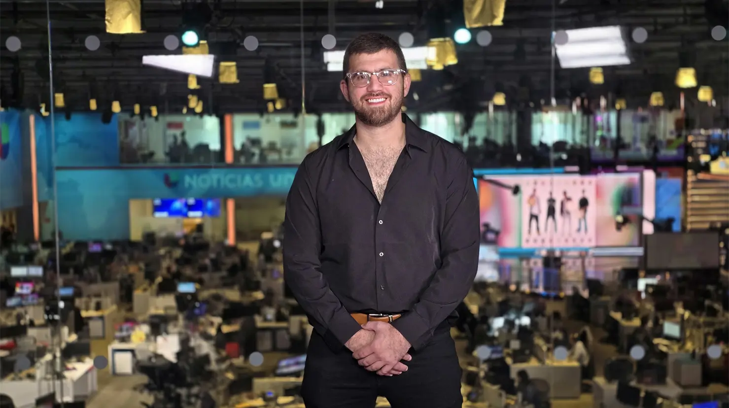 Con una trayectoria de 15 años, el creador audiovisual ve cristalizado su más grande sueño. Foto: Cortesía