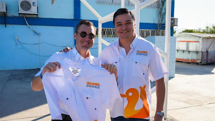 Daniel Pérez sostuvo platica con Luis Donaldo Colosio sobre restituir la tarifa de luz a 1F en Tamaulipas | Foto: FB Daniel Perez