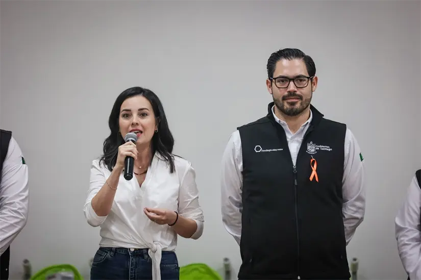 La presidenta del DIF de Santiago, Olga Amalia Villalón, destacó el programa 