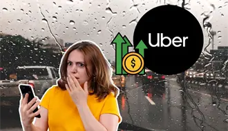 Así suben las tarifas de Uber con las lluvias registradas en Nuevo León