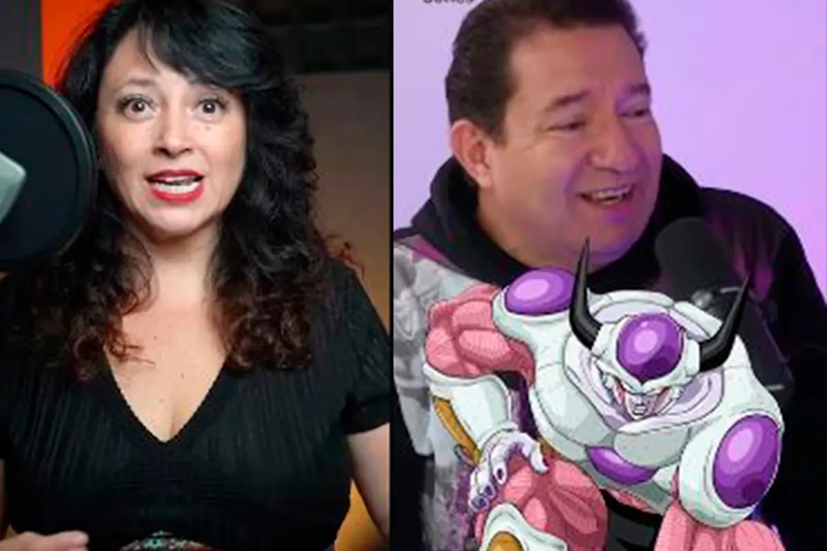 Cristina Hernández y Gerardo Reyero, actriz y actor de doblaje, estarán en La Paz este próximo sábado. Fotos: YouTube.