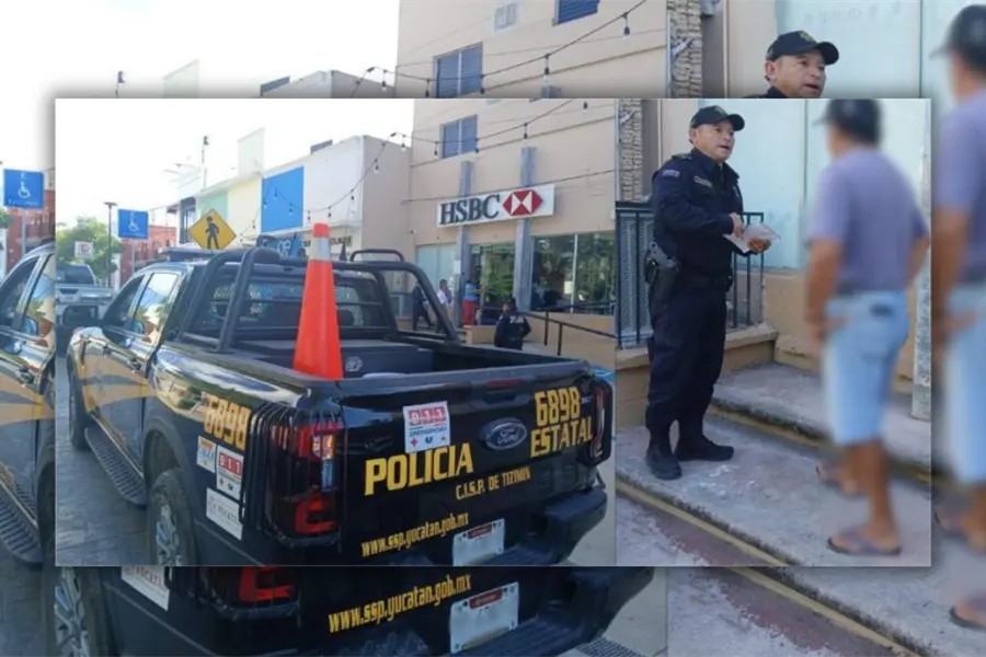 SSP Yucatán frustra extorsión y evita depósito de 60 mil pesos de un adulto mayor en Tizimín