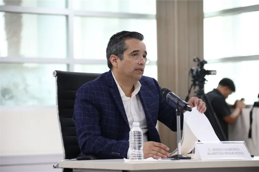 imagen recuadro Jesús Gilberto Alarcón Benavides, aspirante a la Fiscalía de Tamaulipas. Foto: Congreso de Tamaulipas