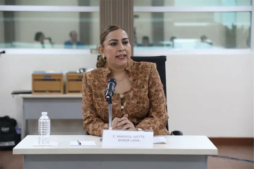 imagen recuadro Marisol Ivette Borja Lara, aspirante a la Fiscalía de Tamaulipas. Foto: Congreso de Tamaulipas
