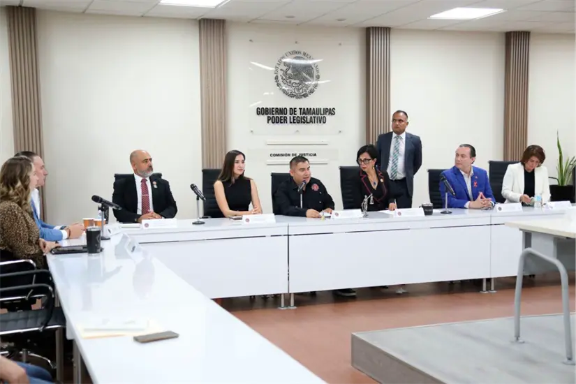 imagen recuadro La Comisión de Justicia del Congreso del Estado desahogó las entrevistas de la terna final para la titularidad de la Fiscalía de Tamaulipas. Foto: Congreso de Tamaulipas
