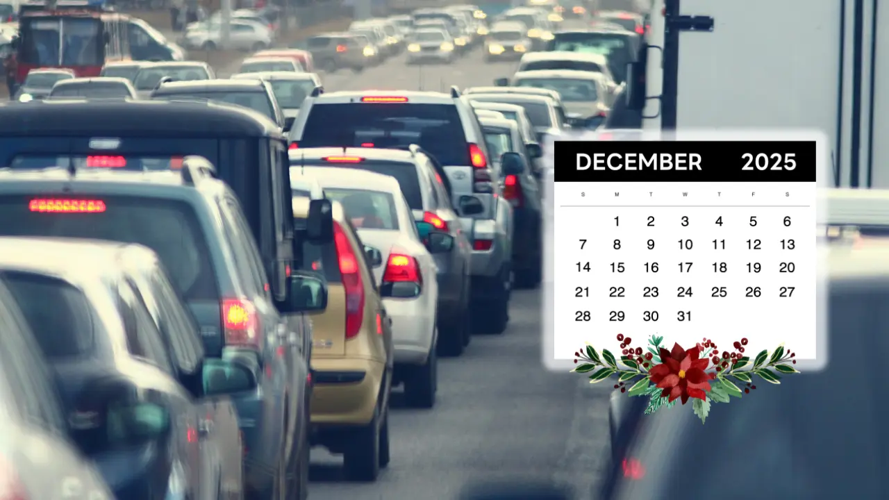 Vehículos con placas extranjeras podrán circular libremente en la entidad durante diciembre. Foto: Canva