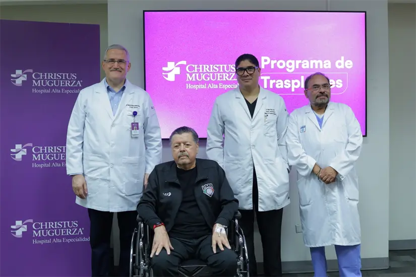 imagen recuadro El hospital Christus Muguerza celebra su trasplante pulmonar número 50, un logro que marca su compromiso con la salud y la innovación. Foto: Christus Muguerza