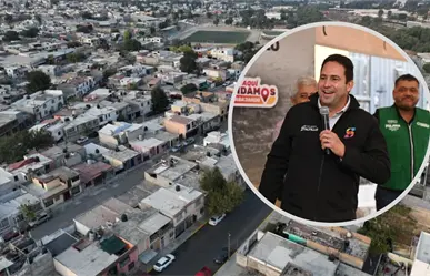 Javier Díaz entrega pavimentación en el surponiente de Saltillo