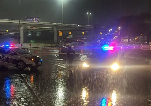 Lluvias en Nuevo León: reportan encharcamientos y cierres viales en distintos puntos de la ZMM