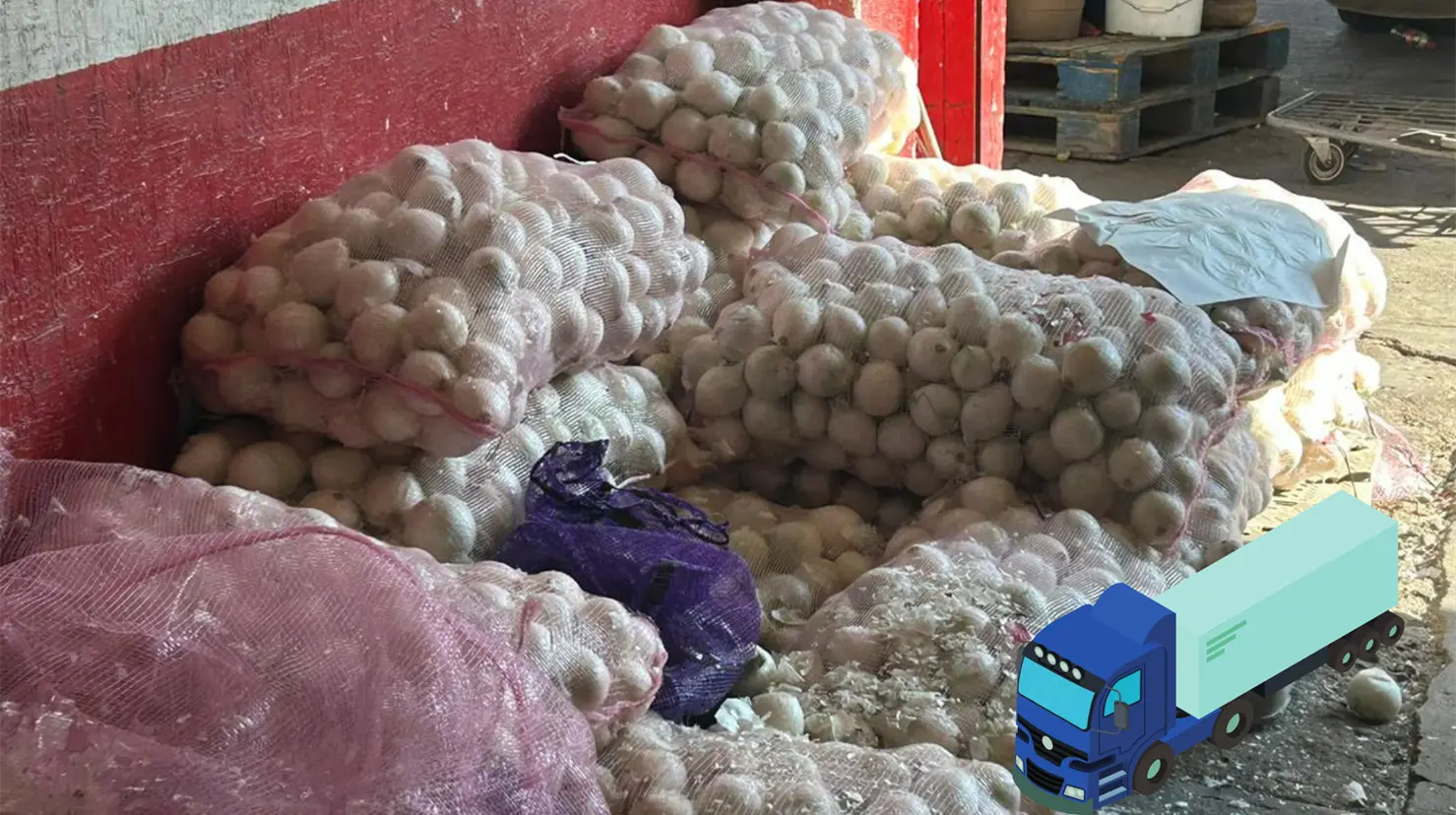 Comerciantes y transportistas hartos con inseguridad en carreteras. Foto: Alejandro Ávila.