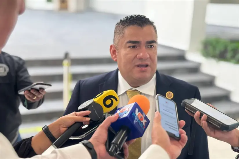 Diputado Isidro Vargas Fernández, presidente de la Comisión de Justicia del Congreso de Tamaulipas. Foto: Carlos García