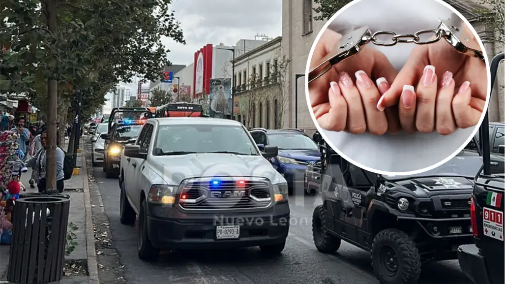 Policía Regia logra capturar a presunto autor de ataque a balazos en Centro de Monterrey
