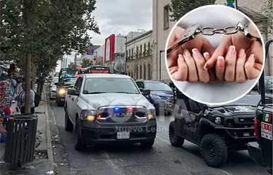 Policía Regia logra capturar a presunto autor de ataque a balazos en Centro de Monterrey