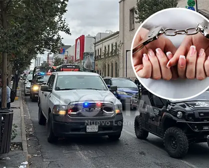 Policía Regia logra capturar a presunto autor de ataque a balazos en Centro de Monterrey