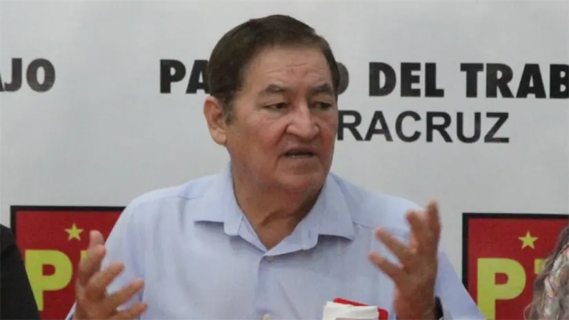 imagen recuadro Dirigente del PT Veracruz. Foto: Facebook PT
