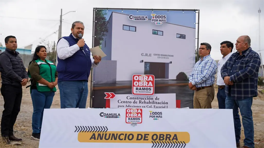 Ramos Arizpe alista construcción del primer Centro de Rehabilitación para Adicciones