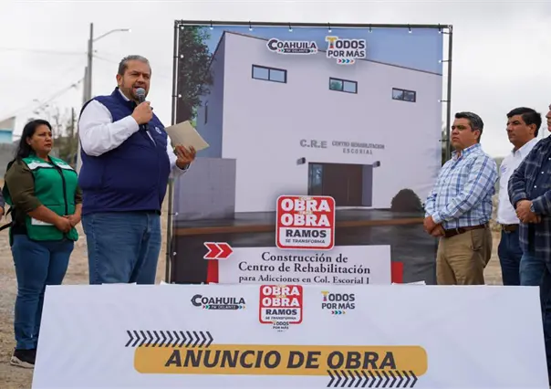 Ramos Arizpe alista construcción del primer Centro de Rehabilitación para Adicciones