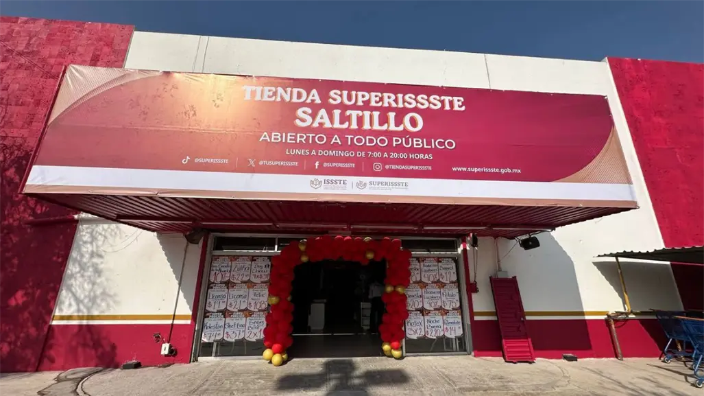 Tienda SuperISSSTE reabre en Saltillo; invita a proveedores locales a vender sus productos