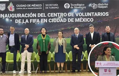 Rumbo al Mundial 2026: Clara Brugada abre Centro de Voluntarios y anuncia megaproyectos en CDMX