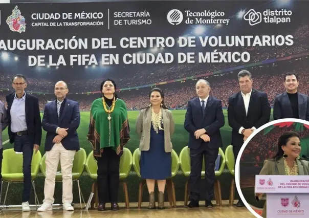 Rumbo al Mundial 2026: Clara Brugada abre Centro de Voluntarios y anuncia megaproyectos en CDMX