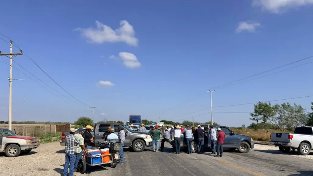 EN VIVO | Así las carreteras de Tamaulipas en el tercer día de protestas de productores y transportistas este 26 de noviembre
