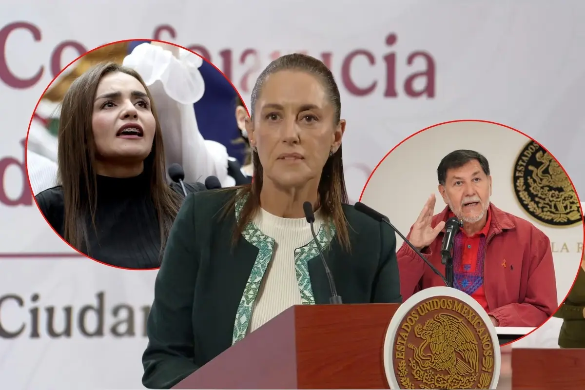 Grecia Quiroz, Claudia Sheinbaum y Gerardo Fernández Noroña Foto: Foto: x @fernandeznorona | FB Grecia Quiroz | YT @ClaudiaSheinbaumP