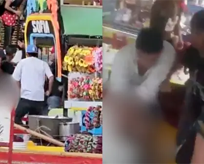 VIDEO | Pelea en trajineras de Xochimilco muestra enfrentamiento entre remeros y usuarios