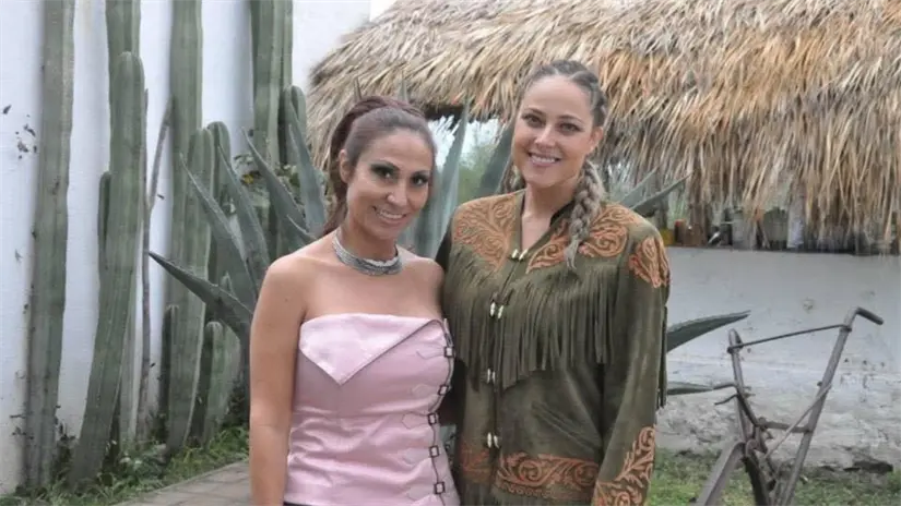 La conductora de deportes visitó el Restaurant Cabañas y Spa La Florida en Jaumave, Tamaulipas | Foto: Restaurant Cabañas y Spa La Florida (FB)