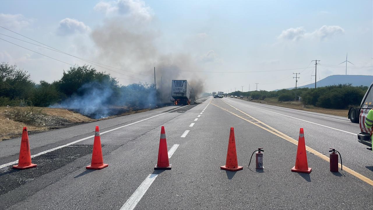 La carretera Victoria-Zaragoza se encuentra cerrada