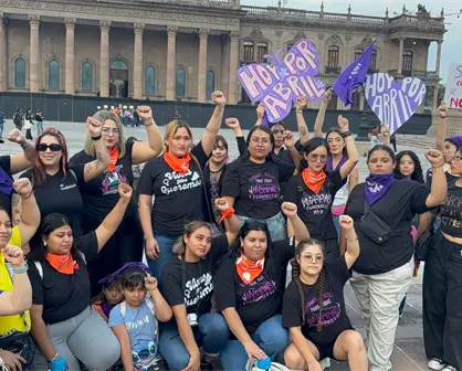 Marcha 25N en Nuevo León: así se vivió la manifestación contra la violencia hacia las mujeres