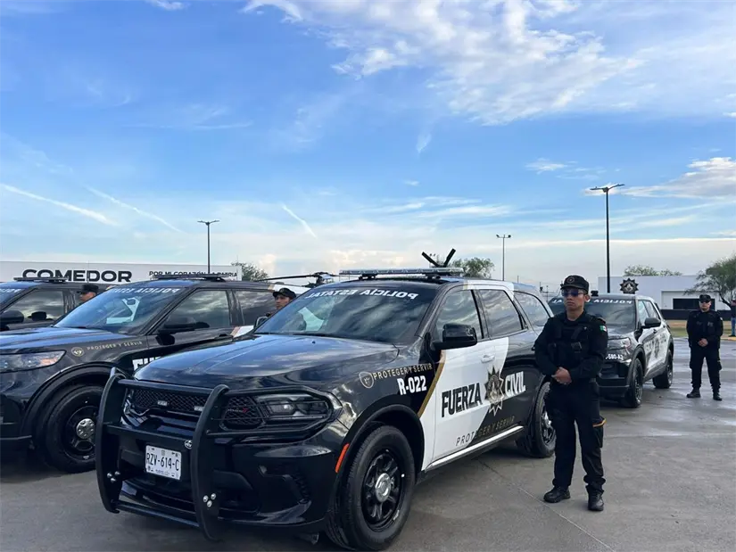 imagen recuadro Con un evento especial, Samuel García presenta 200 unidades y capacita a 200 elementos para mejorar la seguridad en el camino al mundial. Foto: Rosy Sandoval