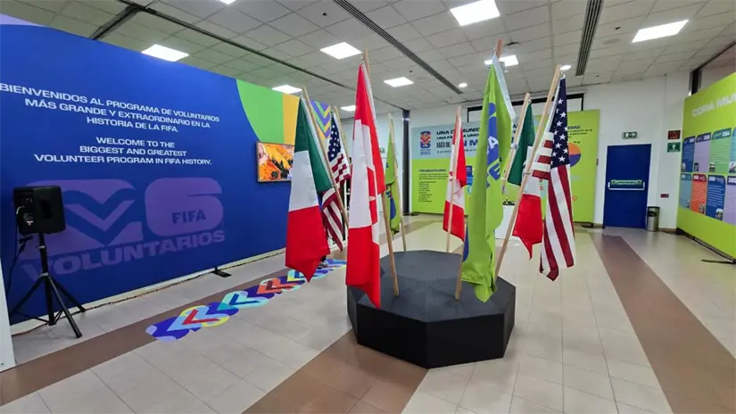 Centro voluntario rumbo al Mundial 2026. Foto: Mario Flores
