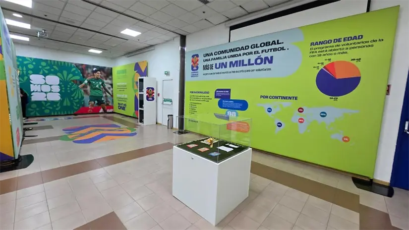 Centro voluntario rumbo al Mundial 2026. Foto: Mario Flores 