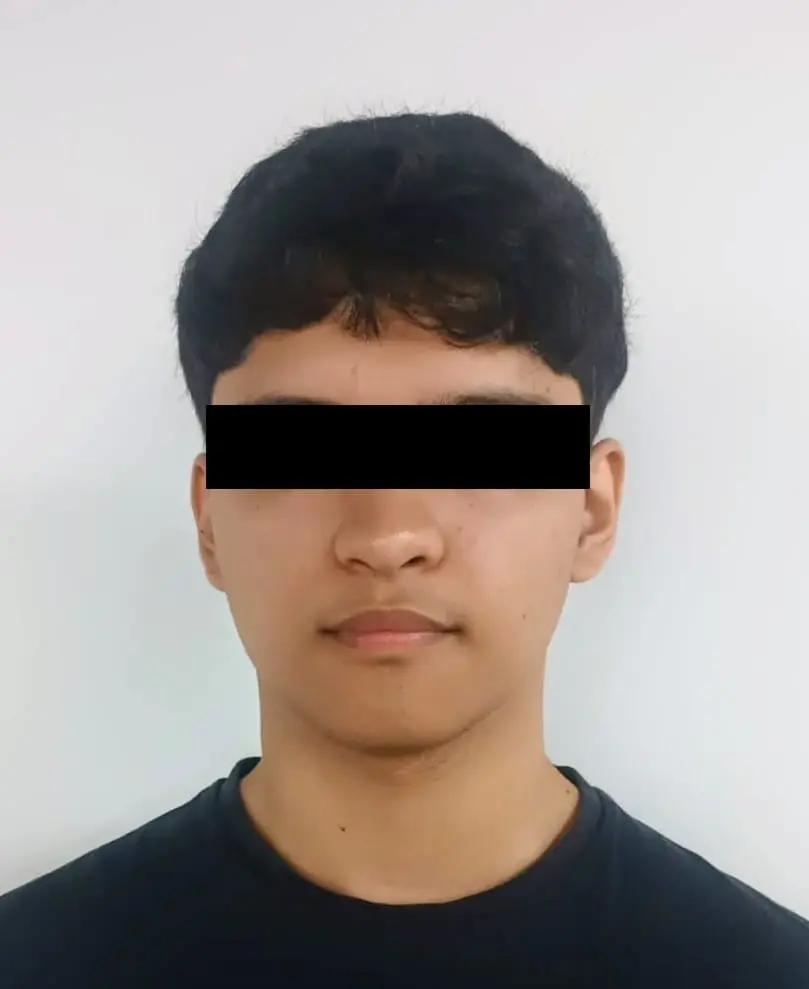  Gerardo N, de 19 años Foto: AEI