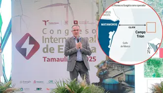 El proyecto Trion en México avanza al 43% y se prepara para la fase offshore; esto informó Woodside Energy en Tamaulipas