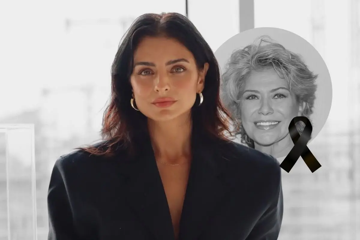 Aislinn Derbez pidió respeto por la pérdida de su madre en redes sociales. FOTO: CANVA/IG: @aislinnderbez/Facebook: Chic Magazine