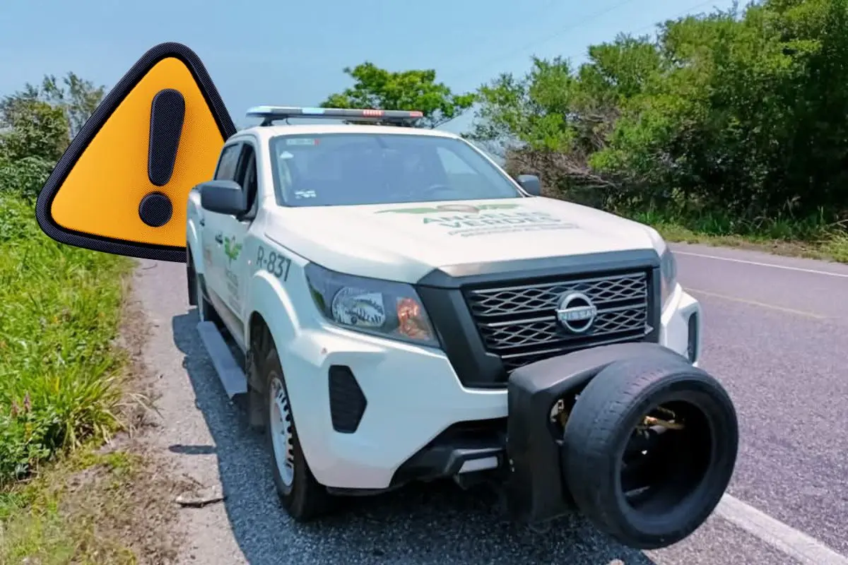 Patrulla de los Ángeles Verdes rondando carretera / Foto: Addy G. Sánchez Bonfil | Canva