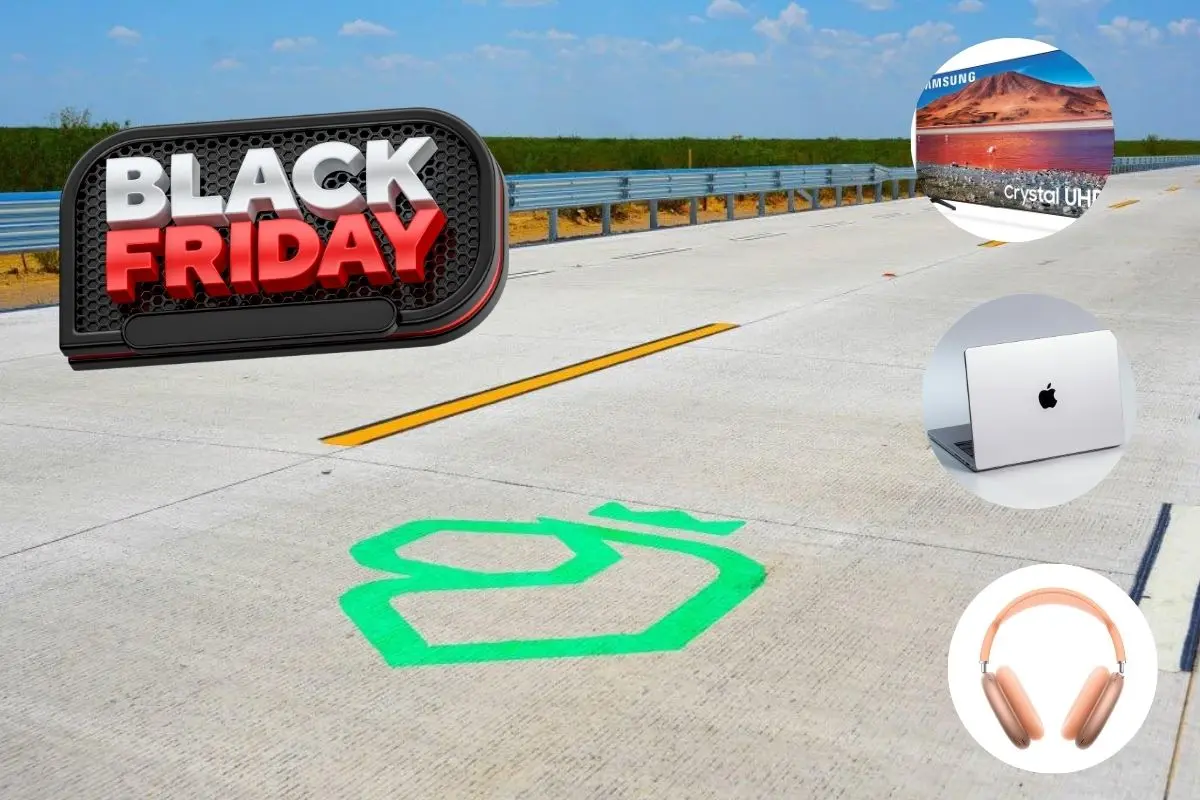La carretera La Gloria-Colombia es la ruta rápida, segura y gratuita a las tiendas de electrónicos con grandes descuentos por el Black Friday en Texas. Foto: Amazon / Unsplash / MacStore