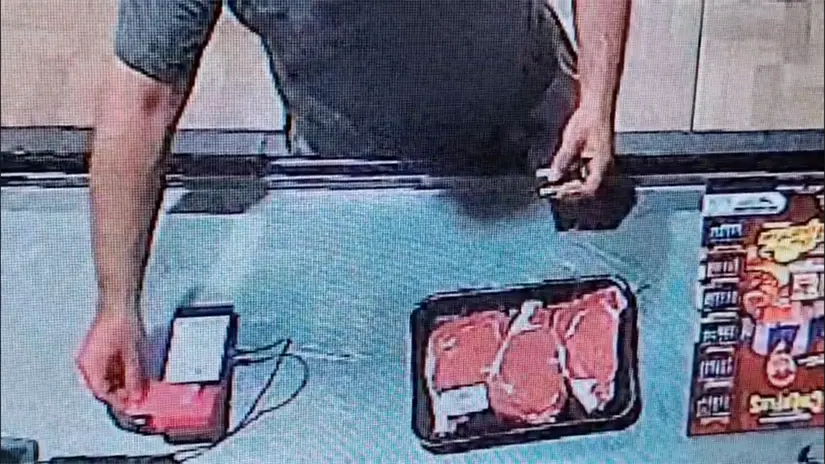 Supuesto ladrón de tarjeta. Foto: POSTA.