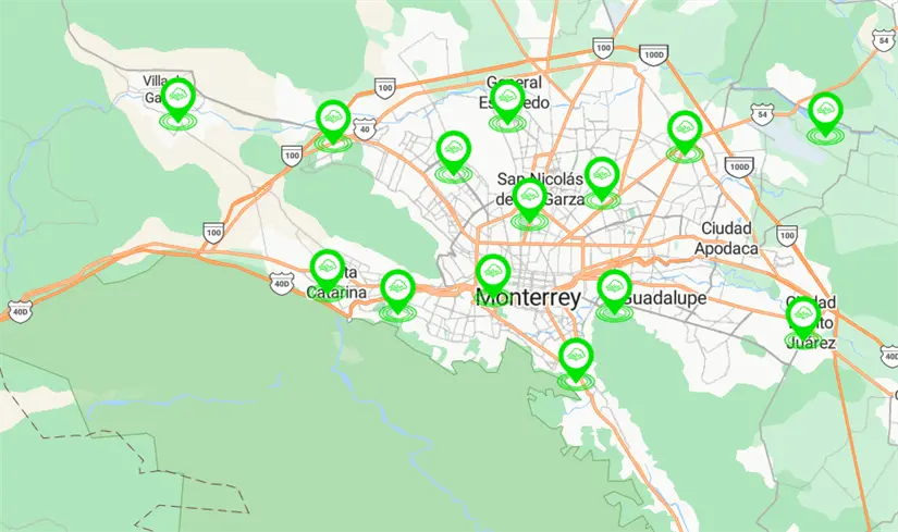 imagen recuadro Indicadores en verde en Nuevo León Foto: Aire Nuevo León