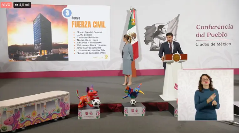 El gobernador propone día inhábil en Nuevo León por Mundial 2026 Foto: Captura de pantalla mañanera