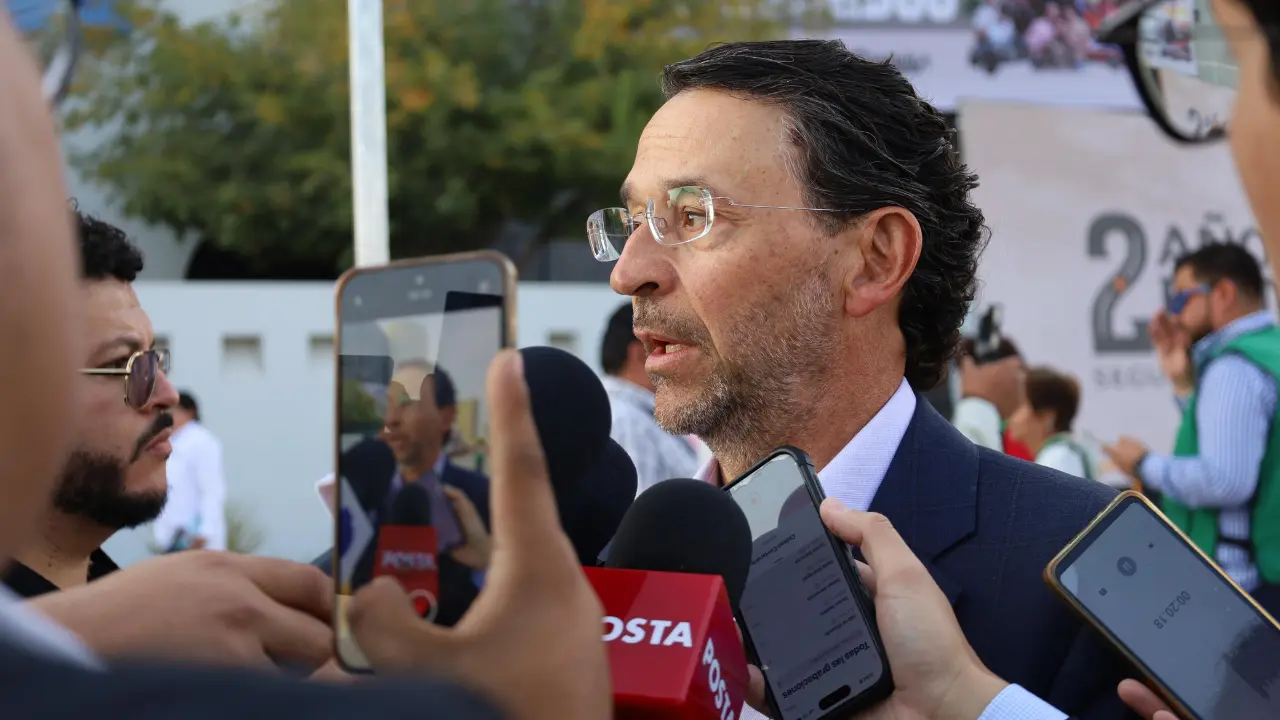 El dirigente empresarial destacó que la relación con el Gobierno del Estado ha sido ejemplar, comparada con otras entidades del país. /Foto: Marco Juárez