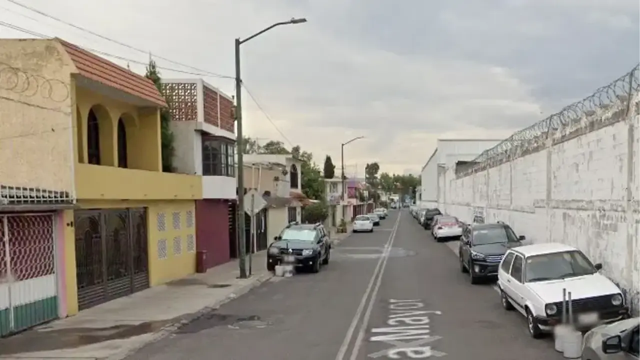 Calle de la colonia el Rosario en Azcapotzalco. Foto: Google Maps