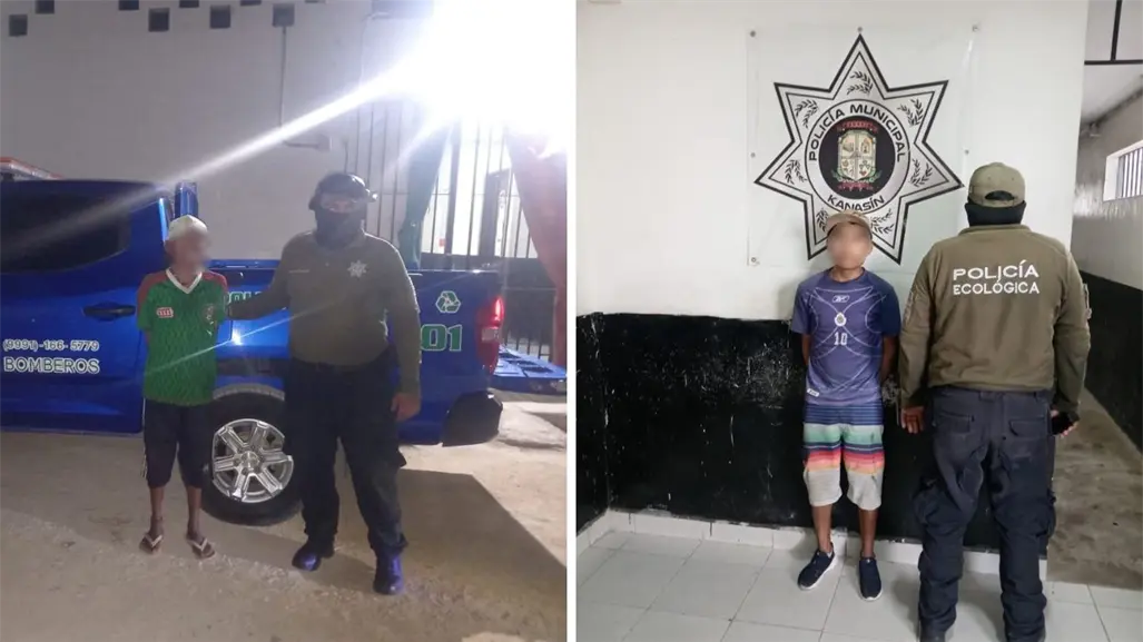 Dos personas son detenidas en Kanasín, Yucatán, por tirar basura en la vía pública