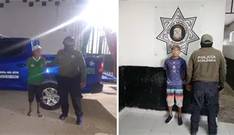 Dos personas son detenidas en Kanasín, Yucatán, por tirar basura en la vía pública