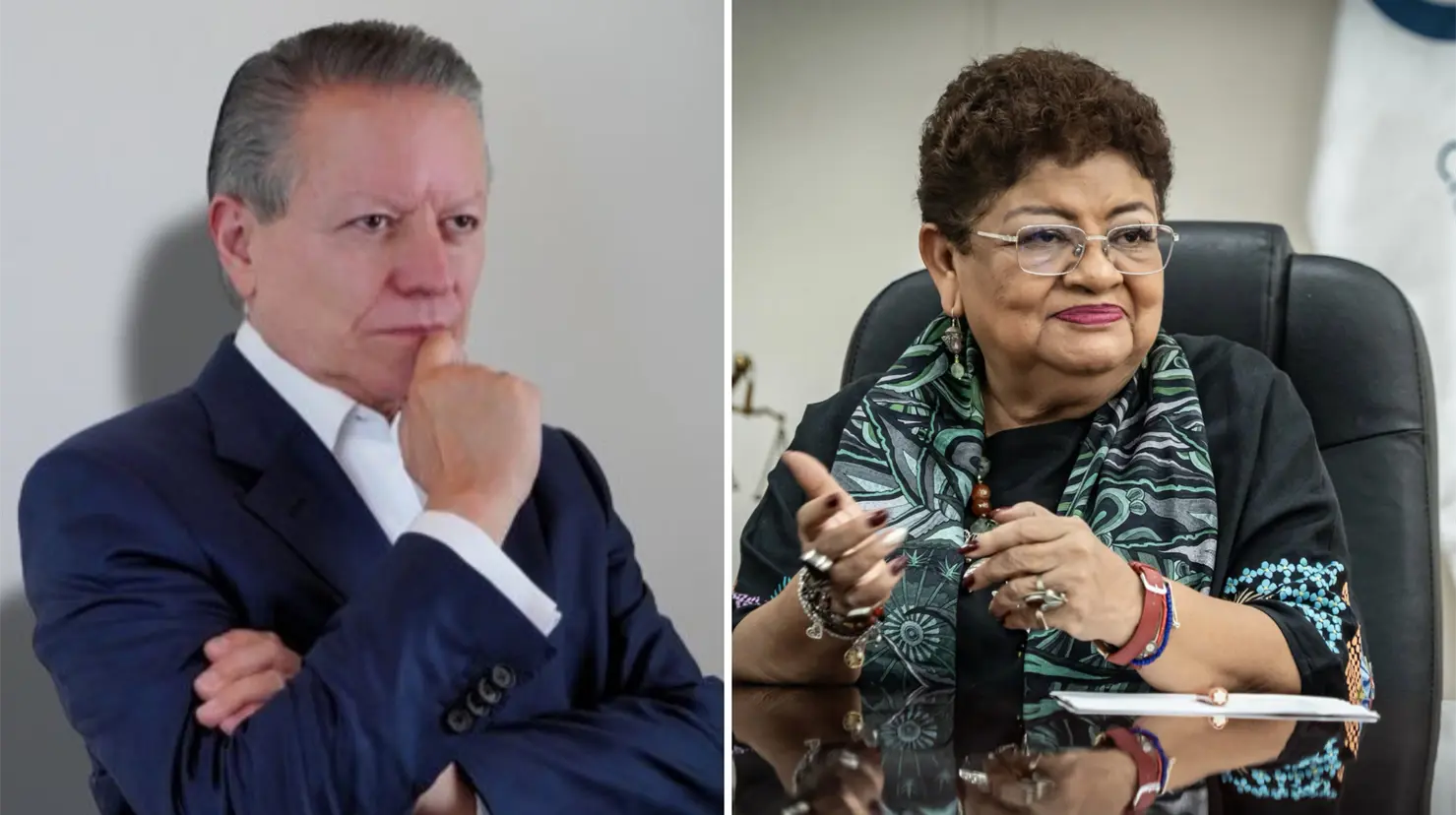 ¿Quién podría ser el próximo fiscal general? Arturo Zaldívar y Ernestina Godoy entre los nombres que suenan para reemplazar a Gertz Manero. Foto: X (@ArturoZaldivarL, @roro_asesino)